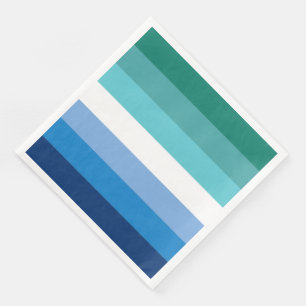 Gay Male Pride Flag Paper Dinner Napkins