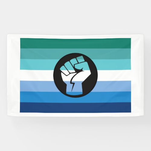 Gay Male Protest Flag Banner