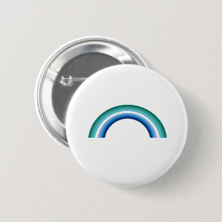 Gay Male Rainbow Azure Button