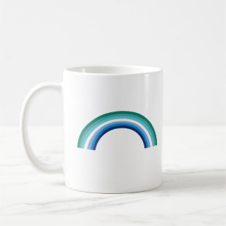 Gay Male Rainbow Azure Coffee Mug