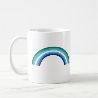 Gay Male Rainbow Azure Coffee Mug