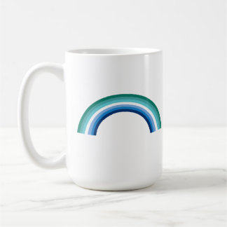 Gay Male Rainbow Azure Coffee Mug