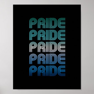 Gay Male Retro Pride Pride Poster