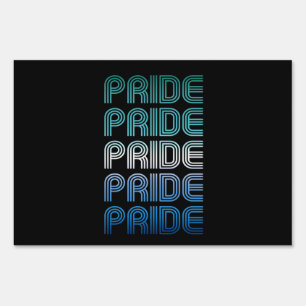 Gay Male Retro Pride Pride Sign