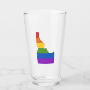 Gay Map of USA   State of Idaho Glass