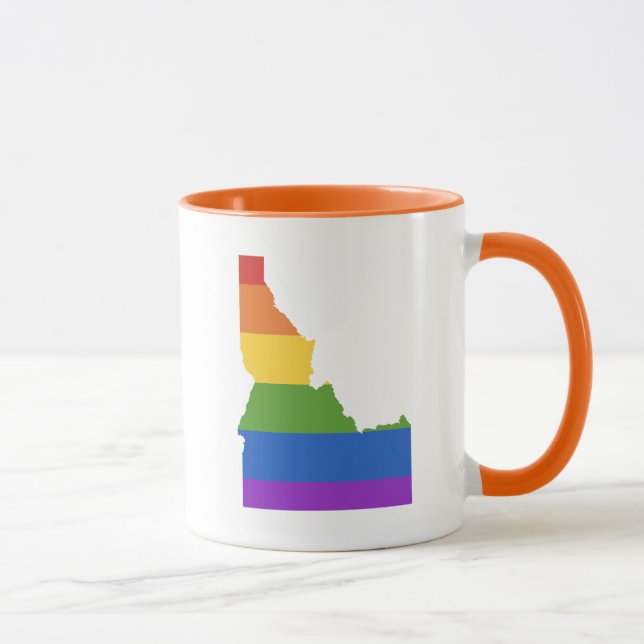 Gay Map of USA | State of Idaho Mug (Right)