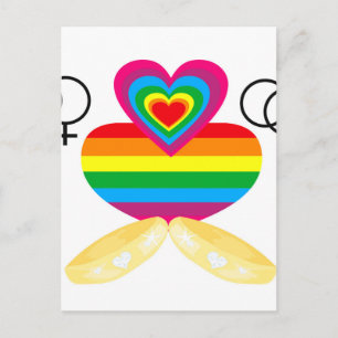 gay marriage postcard