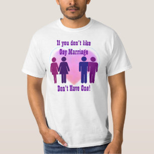 Gay Marriage t-shirt