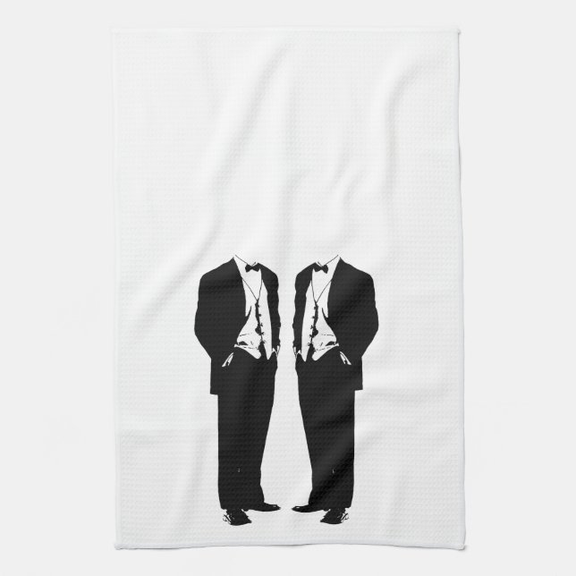 Gay Marriage Towel (Vertical)