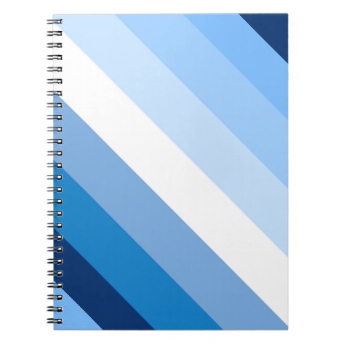Gay men flag diagonal lines notebook