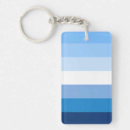 gay men flag keychain