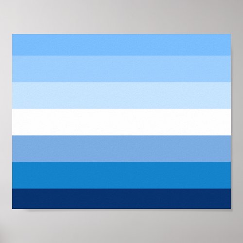 Gay men Flag Poster