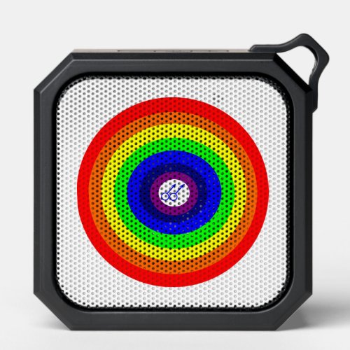 Gay Men Round Rainbow Bluetooth Speaker