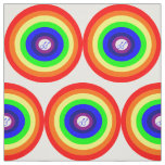 Gay Men Round Rainbow Craft Fabric