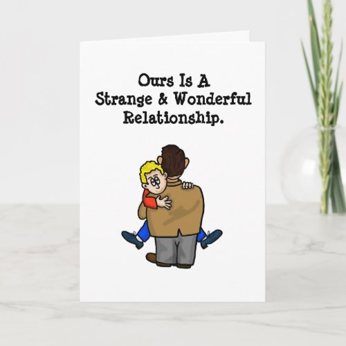 Gay Men Strange Wonderful Valentines Day Card