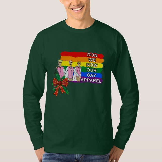 Gay Men's Chorus Christmas T-shirt (Front)
