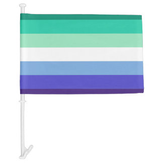 Gay Mens Pride Flag (Azure & Blue)