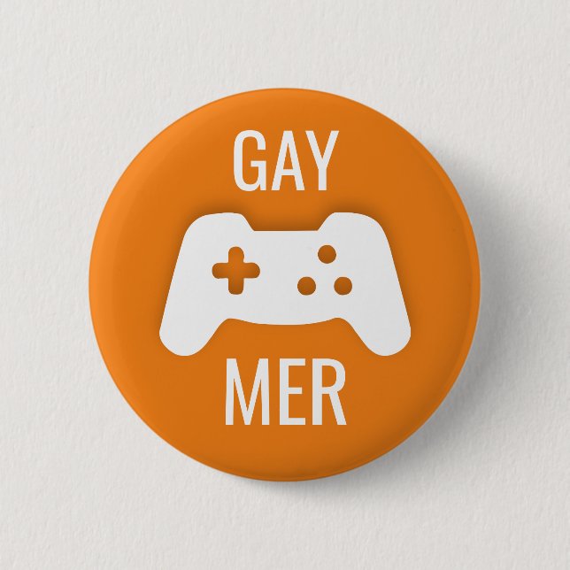 Gay Mer Button (Front)