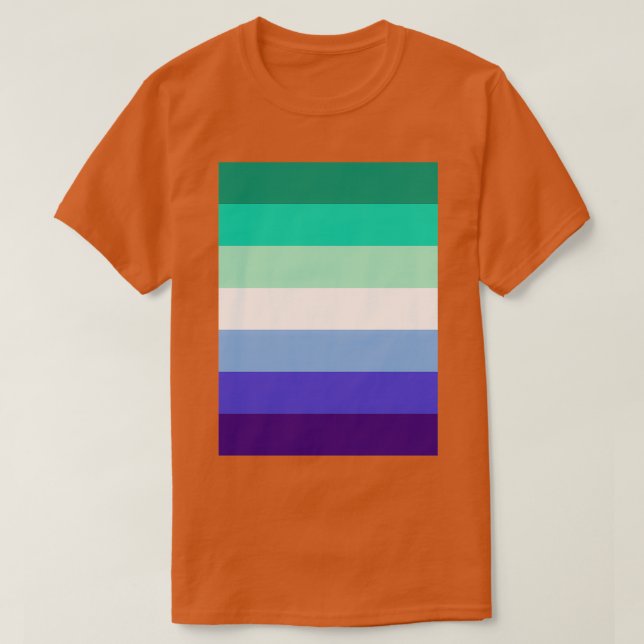 Gay MLM Flag T-Shirt (Design Front)