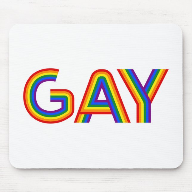 GAY MOUSE PAD (Front)