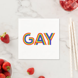 GAY NAPKINS