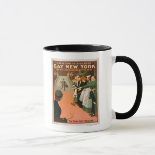 Gay New YorkRich Gentleman Theatre Poster Mug