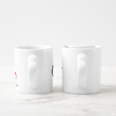 Gay Newlyweds Mr and Mr Personalized Wedding Gift Coffee Mug Set (Handle)