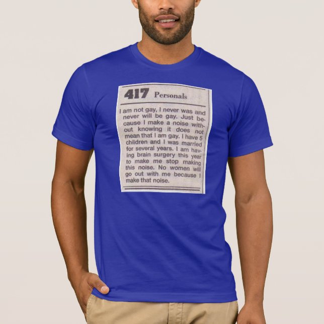 gay noise T-Shirt (Front)
