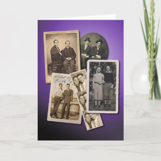 Gay note cards with handsome vintage portraits