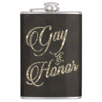 Gay of Honor Bar | Bridal Party Keepsake Gold