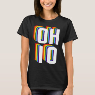 Gay Ohio Pride LGBTQ, Gay Pride Month , Gay Ohio R T-Shirt