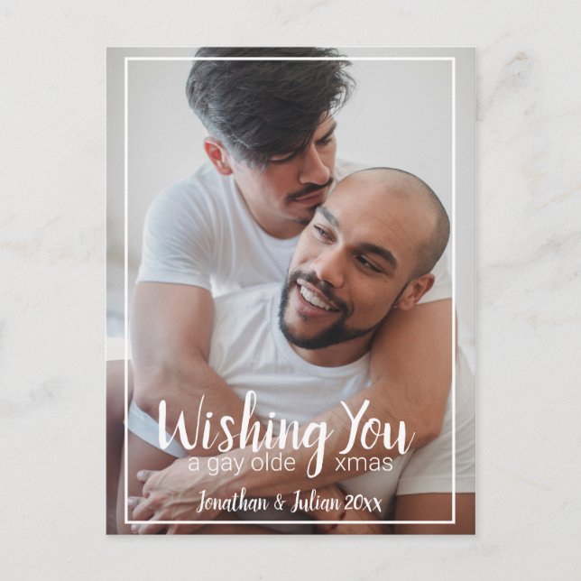 Gay Olde Christmas LGBTQ Holiday (Front)