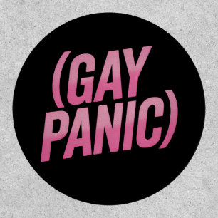 Gay Panic LGBTQ Protest Pride Patch