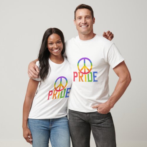 Gay Peace Pride  T_Shirt