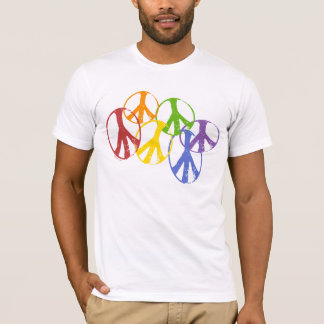 Gay Peace Symbols T-Shirt