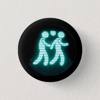 Gay Pedestrian Signal Button by OllysDoodads at Zazzle