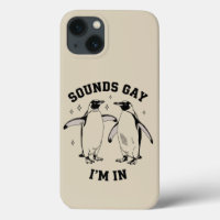 Gay Penguin Sounds Gay I'm In Vintage Queer Lgbtq