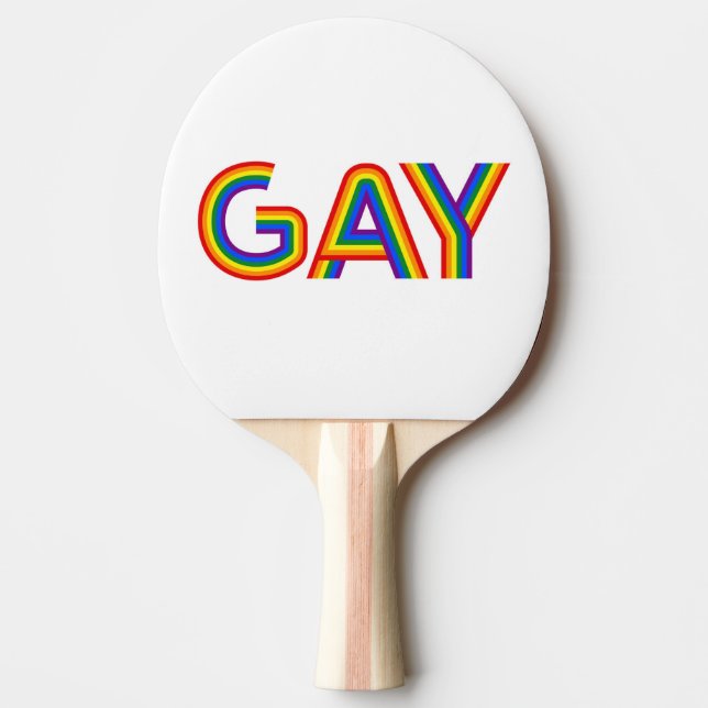 GAY PING PONG PADDLE (Front)