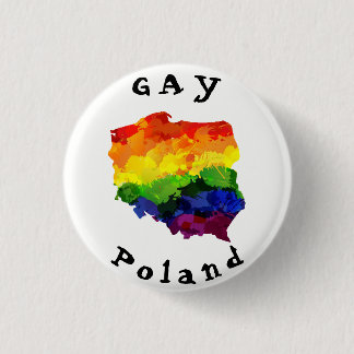 GAY Poland Badge Button