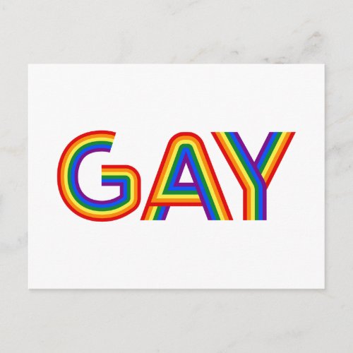 GAY POSTCARD