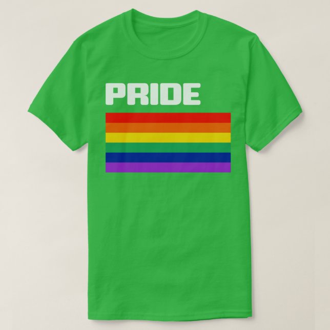 Gay Pride2 T-Shirt (Design Front)