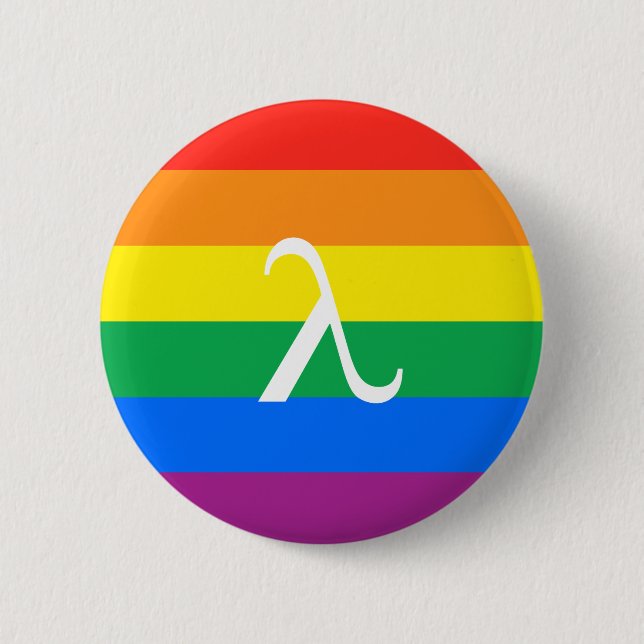 Gay Pride Activism Button (Front)