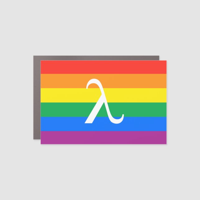 Gay Pride Activism Car Magnet (Front)