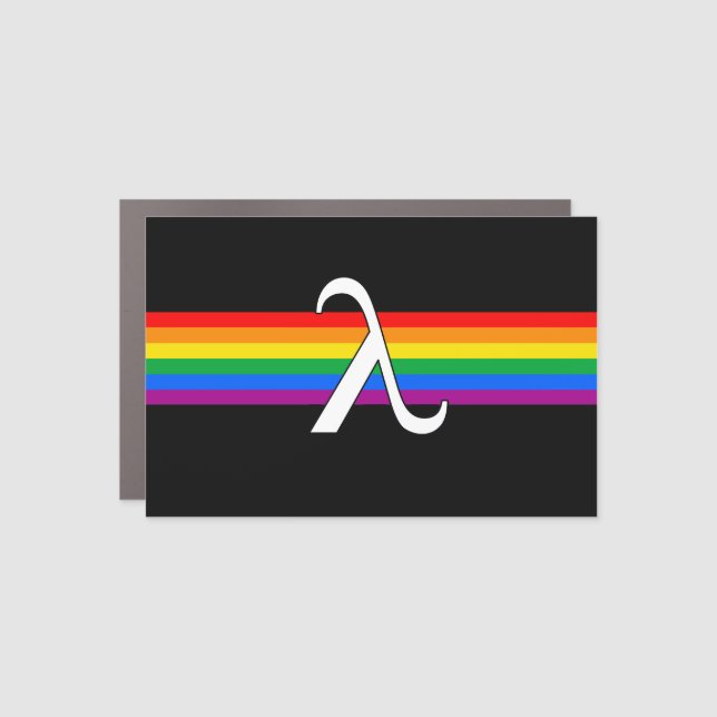 Gay Pride Activism Car Magnet (Front)