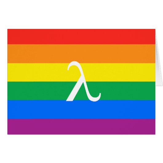 Gay Pride Activism Cards (Front Horizontal)