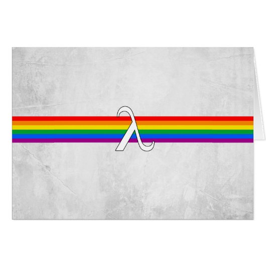 Gay Pride Activism Cards (Front Horizontal)