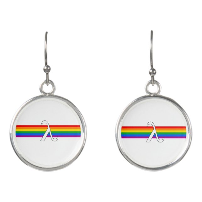 Gay Pride Activism Earrings (Front)