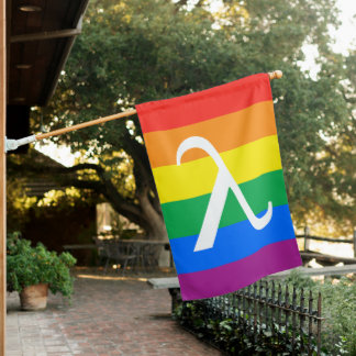 Gay Pride Activism House Flag