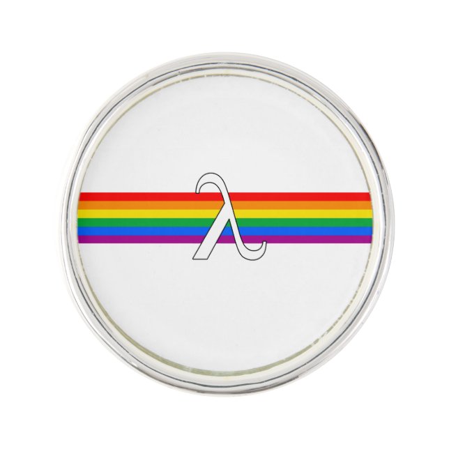 Gay Pride Activism Pin (Front)