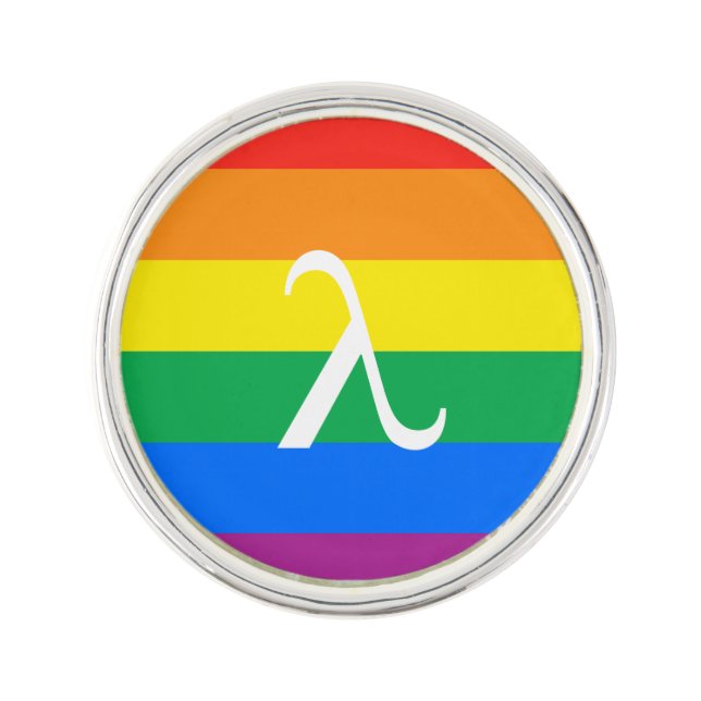 Gay Pride Activism Pin (Front)